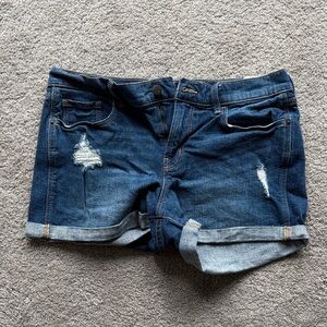 Old Navy Dark Blue Jean Shorts